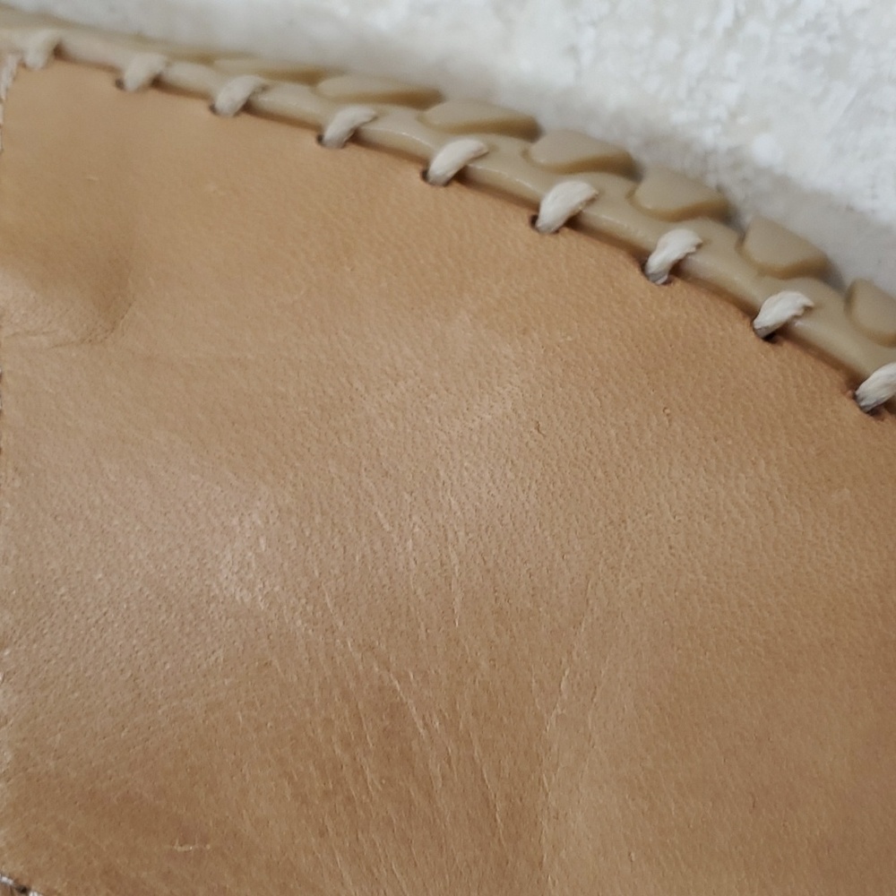Spring Step Tan Leather Slip-On Flats - Picture 15 of 16